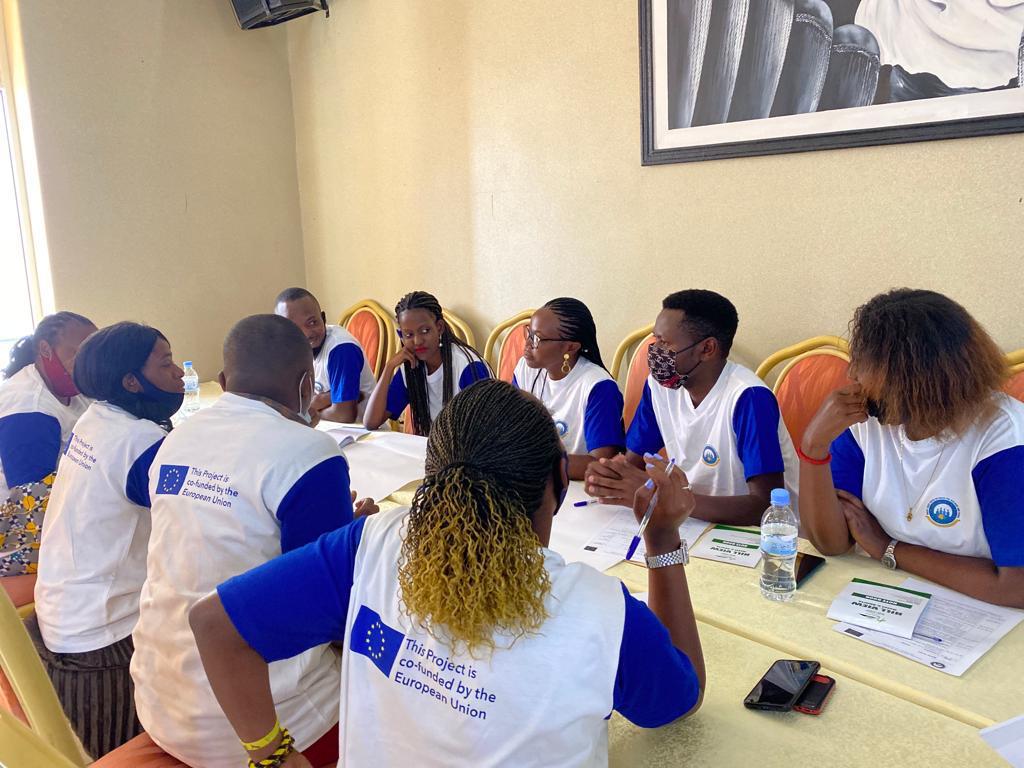 Easy and possible Team attended the Youth Cross border discussions between DRC & Rwanda in the Great lakes youth network for Dialogue and peace Project.
